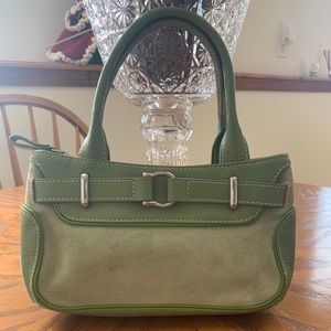 Franklin Covey Green Mini Handbag